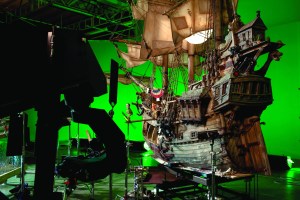 Fabriqué à la main, le bateau pirate se compose de 44 569 pièces. (Aardman Animations for Sony Pictures Animation)